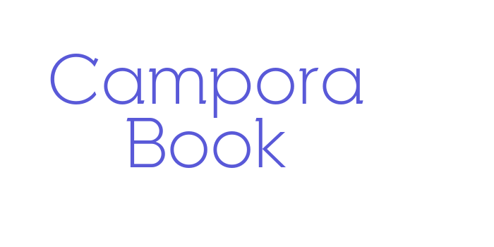 Campora Book Font