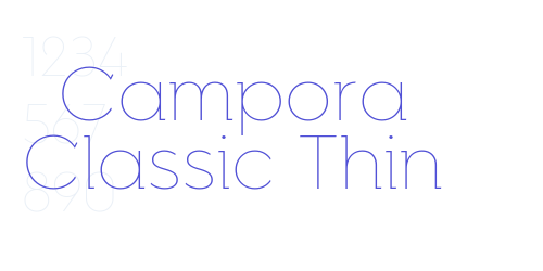Campora Classic Thin-font-download