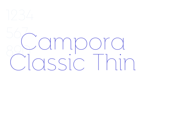 Campora Classic Thin