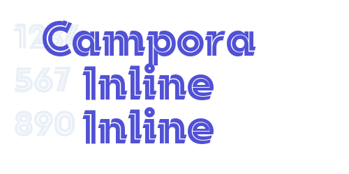 Campora Inline Inline-font-download