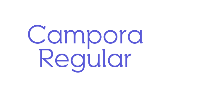 Campora Regular Font Download