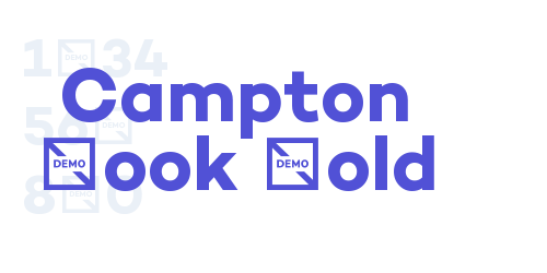 Campton Book Bold
