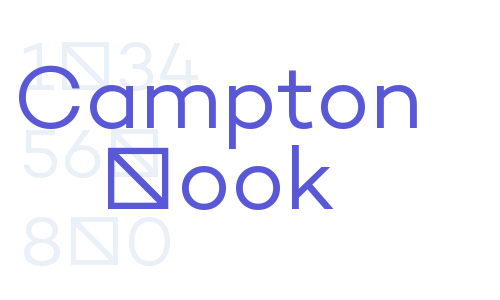 Campton Book Font Download