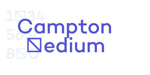 Campton Medium