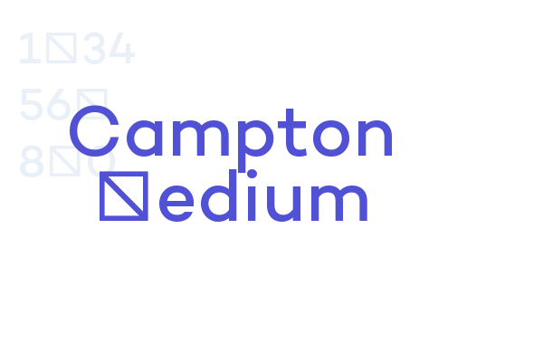 Campton Medium