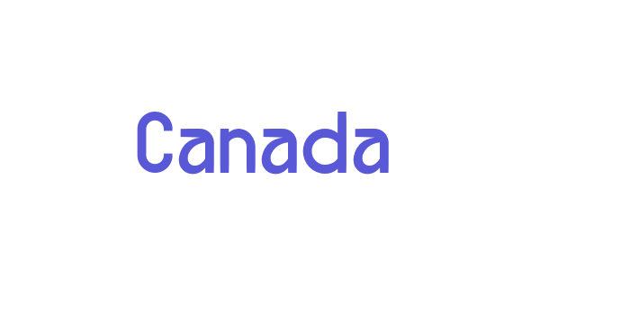 Canada Font