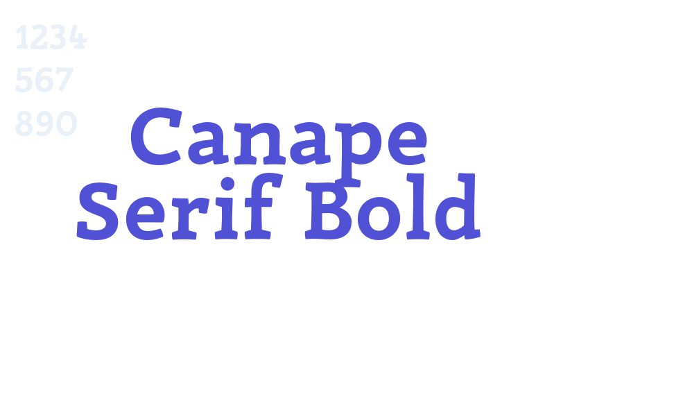 Canape Serif Bold-font-download