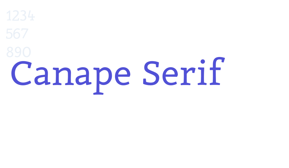 Canape Serif-font-download