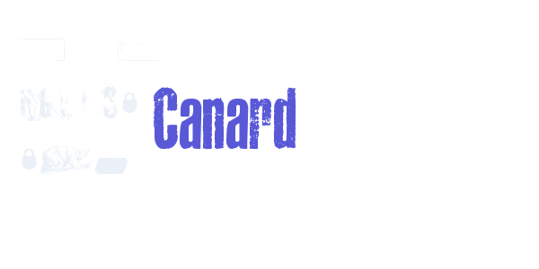 Canard font free