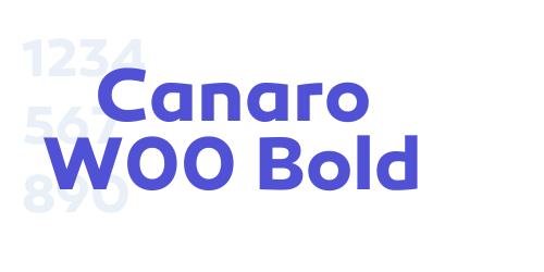 Canaro W00 Bold-font-download