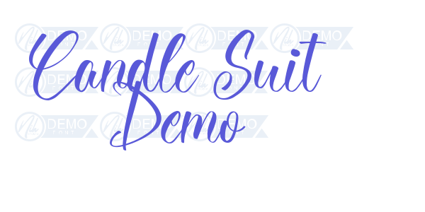 Candle Suit Demo font free