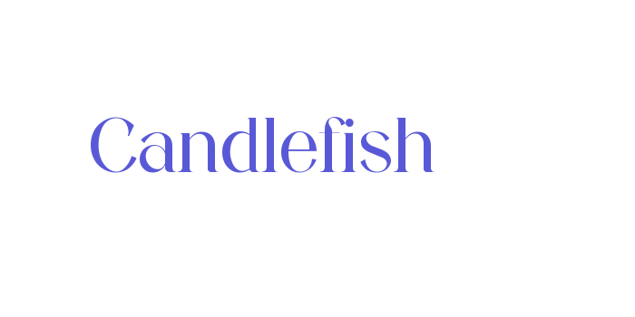 Candlefish Font Download