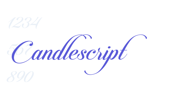 Candlescript Font