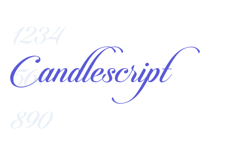 Candlescript Font Download