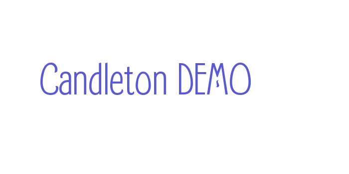 Candleton DEMO Font Download