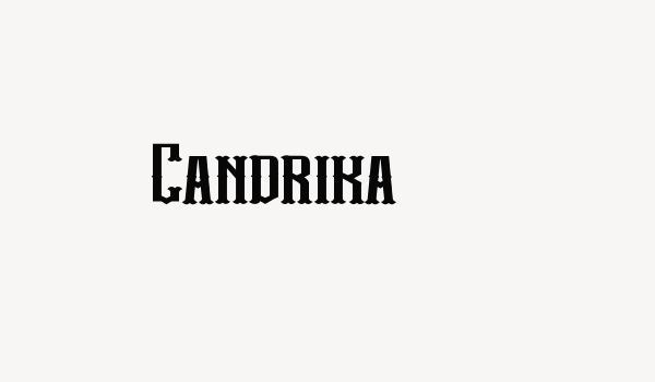 Candrika Font