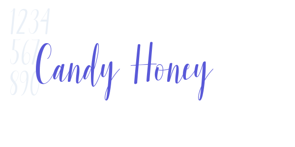 Candy Honey font free