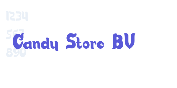 Candy Store BV font