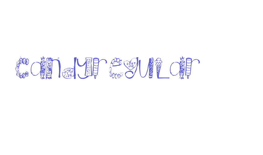 CandyRegular Font Download