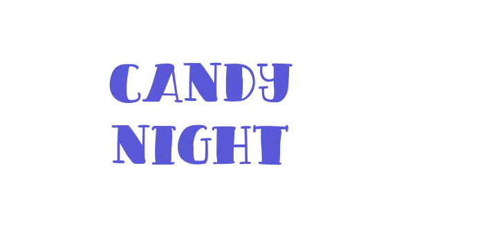 Candy Night Font