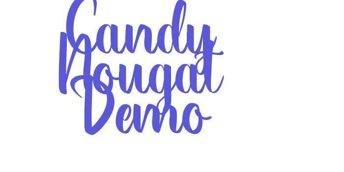 Candy Nougat Demo Font Download