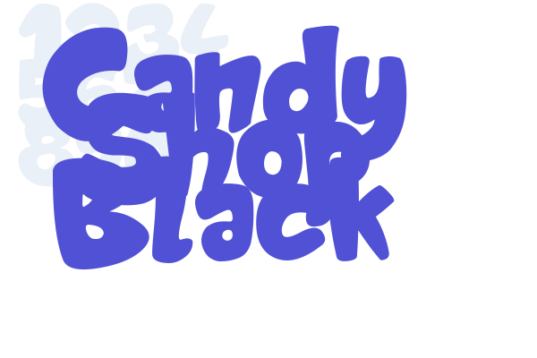 Candy Shop Black Font Download