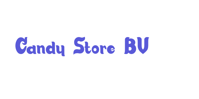 Candy Store BV Font Download