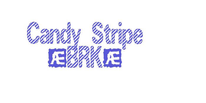 Candy Stripe (BRK) Font Download