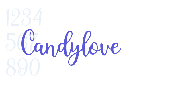 Candylove font free