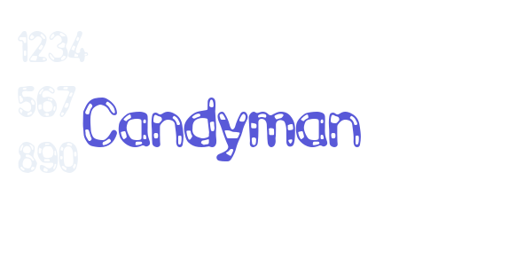 Candyman font