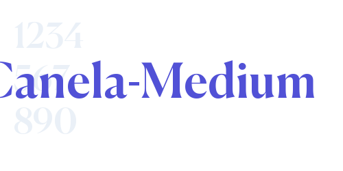 Canela-Medium-font-download