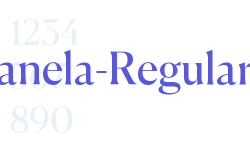 Canela-Regular Font