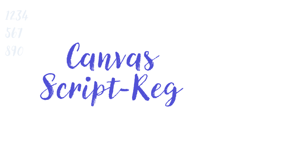 Canvas Script-Reg-font-download