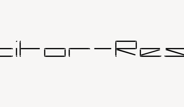 Capacitor-Regular Font