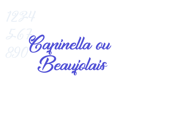 Capinella ou  Beaujolais