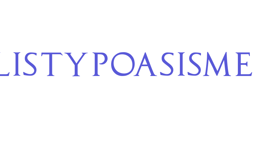 CapitalisTypOasisMedium Font