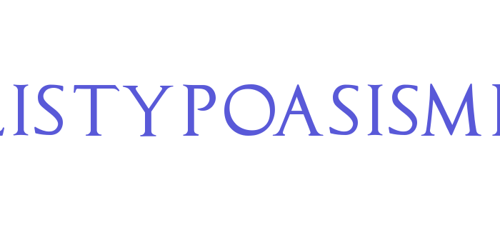 CapitalisTypOasisMedium Font Download