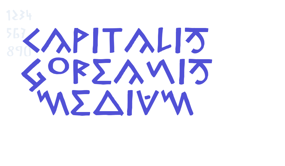 Capitalis Goreanis Medium-font-download