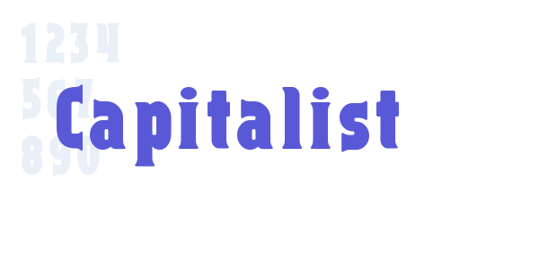 Capitalist font free