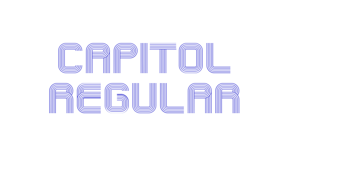 Capitol Regular Font Download