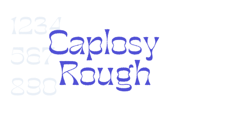 Caplosy Rough-font-download