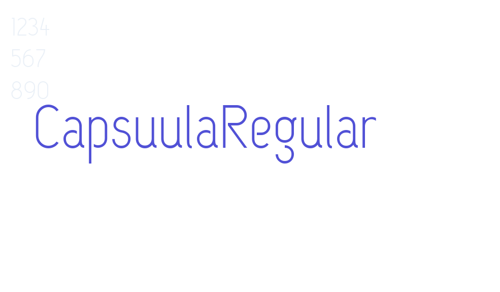 CapsuulaRegular-font-download