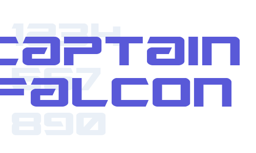 Captain Falcon Font