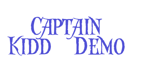 Captain Kidd Demo-font-download