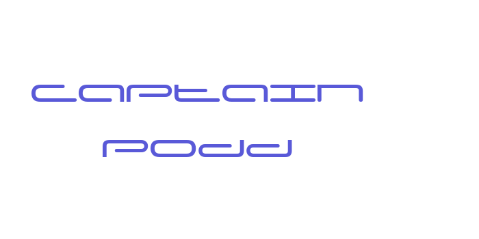 Captain Podd Font Download