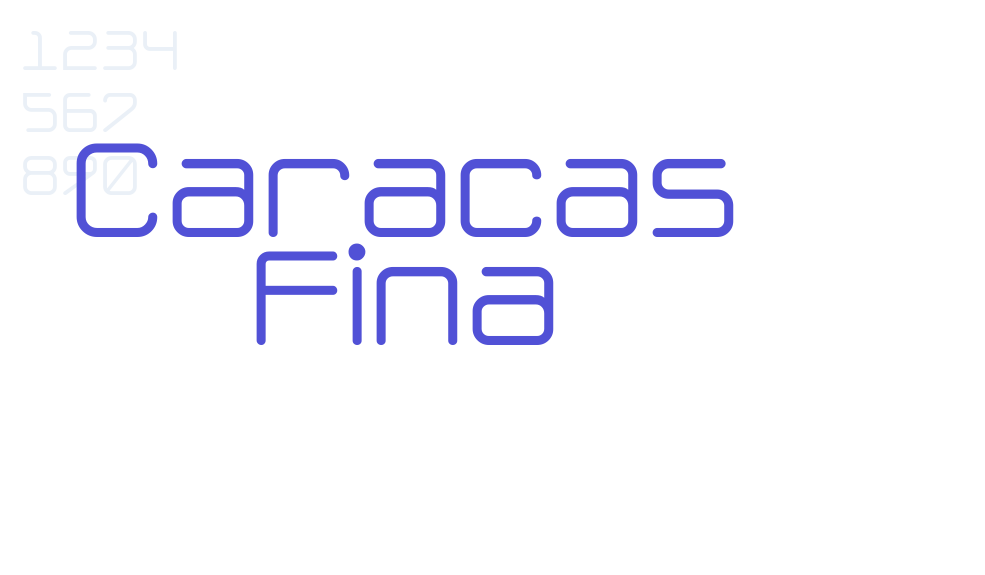 Caracas Fina-font-download