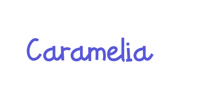 Caramelia Font