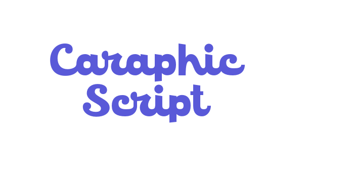 Caraphic Script Font Download