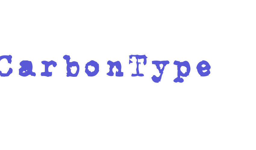 CarbonType Font Download