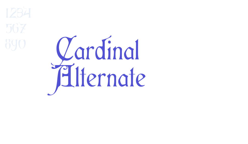 Cardinal Alternate-font-download